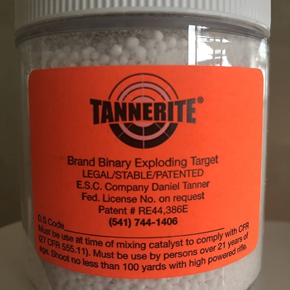 Tannerite - Longmeadow Game Resort, Clays Club, And Event Center